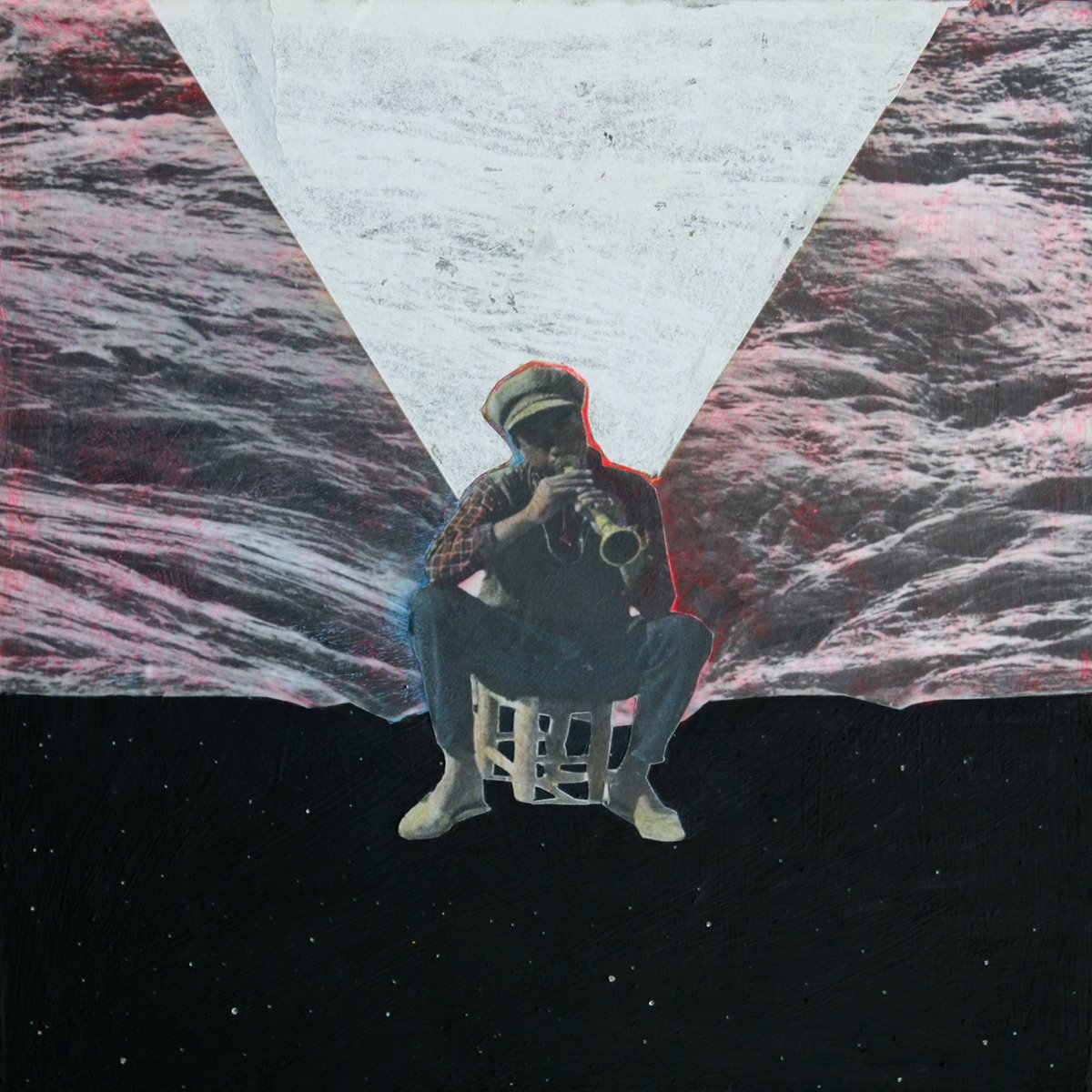Projector, artwork by Brandi Strickland Bentley