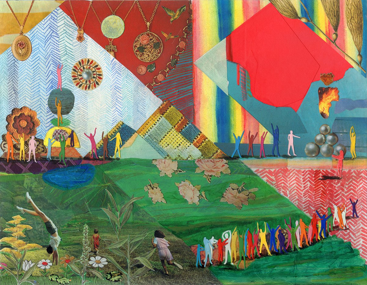 Piezoelectric Mountain, artwork by Brandi Strickland Bentley