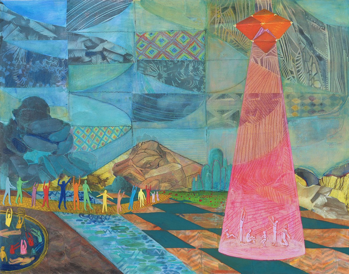 Many Ways to See the Wizard, artwork by Brandi Strickland Bentley
