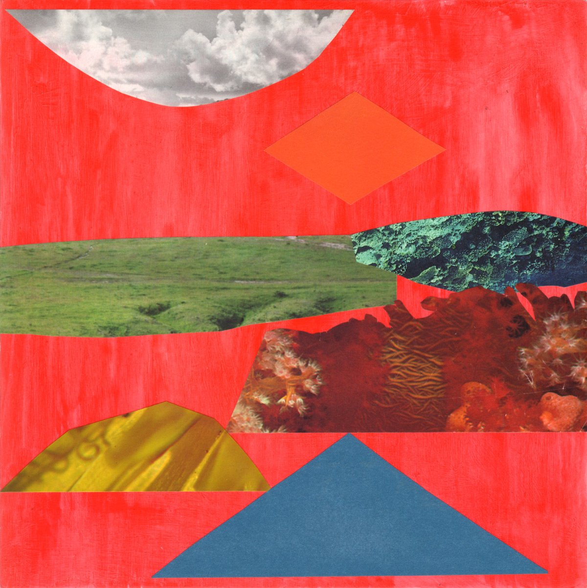 Red Landscape, artwork by Brandi Strickland Bentley