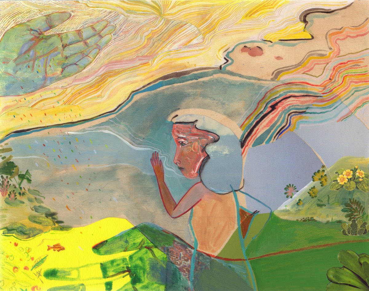 Valley Home, artwork by Brandi Strickland Bentley